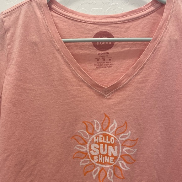 Life is Good Hello Sunshine Tee - Picture 2 of 3